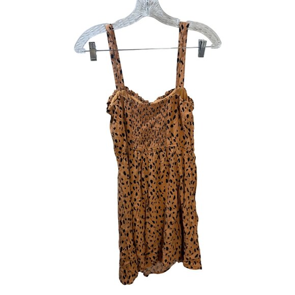 Trixx Clothing Company Womens Leopard‎ Print Dress S Brown & Black - Picture 2 of 10